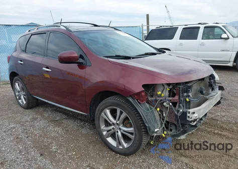 2009 Nissan Murano Le z USA, uszkodzony, nr VIN JN8AZ18WX9W131654